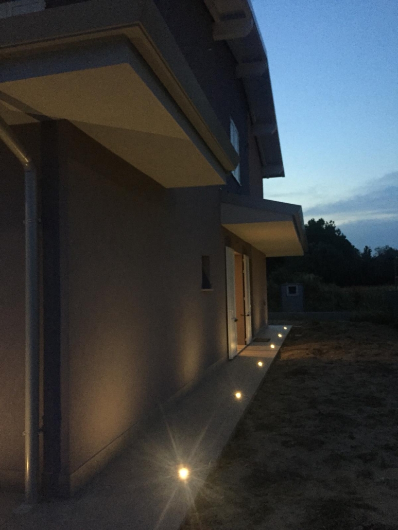 Illuminazione Faretti Segnapasso